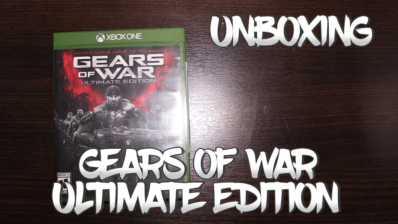 GEARS OF WAR ULTIMATE EDITION UNBOXING EN ESPAÑOL YouTube