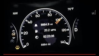 2018 Jeep Grand Cherokee Trail Hawk 0-100 mph - 3.6l v6