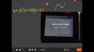 Determine an appropriate viewing rectangle for the equation and use it to draw the graph. y=x(x+6)(…