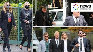 Michael Gudinski's star studded funeral