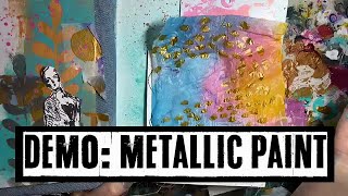 Demo with Dina: Metallic Paints