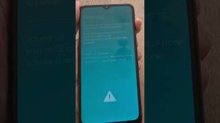 Unlock the bootloader Samsung Galaxy A12 | Android 12 #bootloader #howto #unlockbootloader #shorts