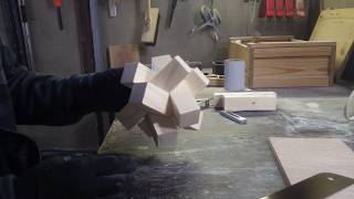 木製パズル作りました