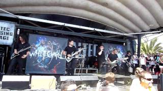 Whitechapel-Of Legions Intro+Darkest Day of Man Warped Tour 2010 HD