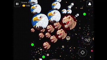 Agar.io Mobile - Rotom & Nexus Split running #35