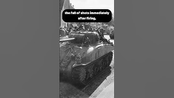 Het probleem van Sherman Firefly: mondingsexplosie en blindheid van de bemanning