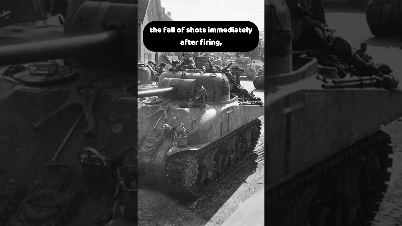 Sherman Firefly's Problem - Muzzle Blast and Crew Blindness