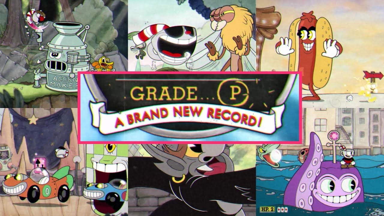 Cuphead - All Run 'N Gun Levels P Rank