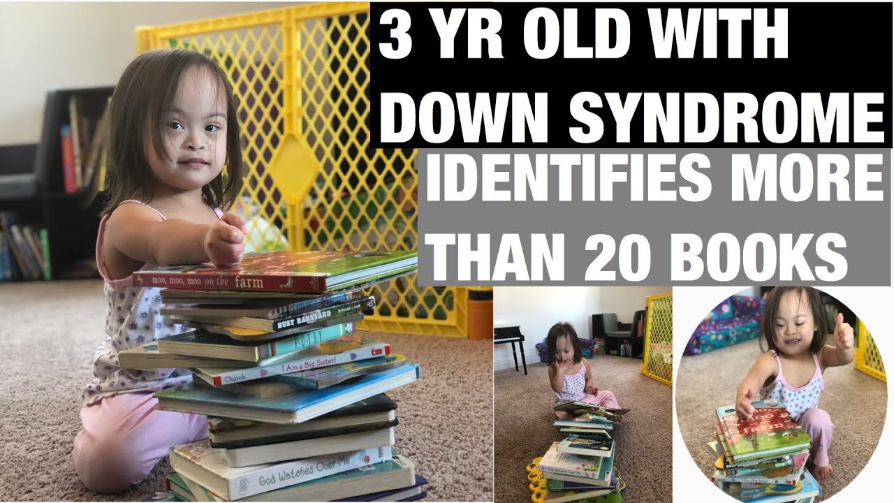 3 Year Old With Down Syndrome Identifies more than 20 books. YouTube