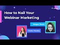 How to Nail Your Webinar Marketing - Visme x Morgan Ziontz