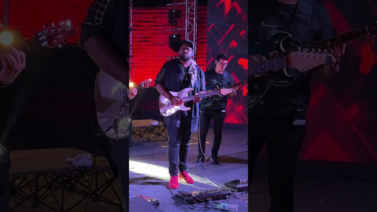 Guitar solo by Paul Vicc; Bruce Lee; Keba; Pharoz and Ebenezer Premkumar