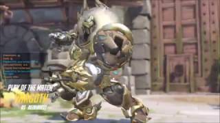 Overwatch - Reinhardt Ringout POTG Eichenwalde