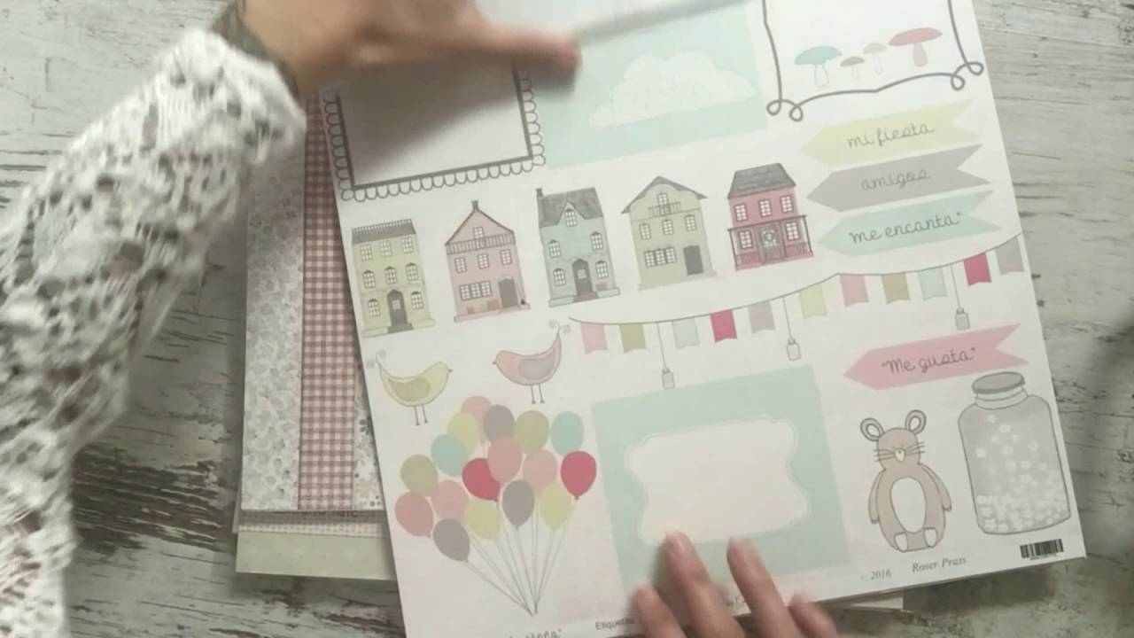 Papeles Sra. Granger scrapbooking tiendas