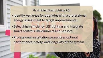 What Is the ROI for Energy-Efficient Lighting Projects?