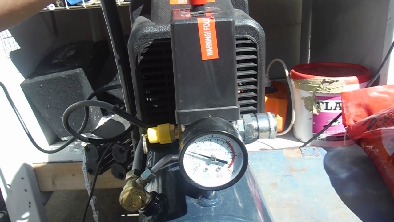 Black ridge BRI40 oil free compressor YouTube