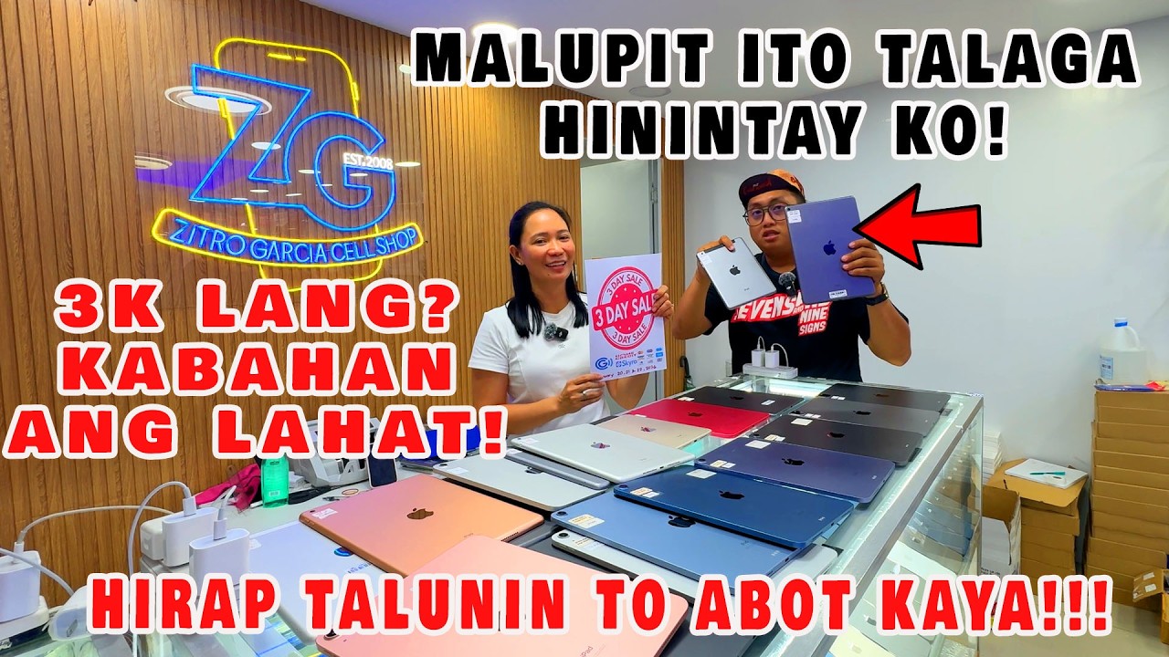 IPAD AT TABLET 3K LANG? | MALUPIT ITO TALAGA HININTAY KO | HIRAP TALUNIN TO ABOT KAYA!!!