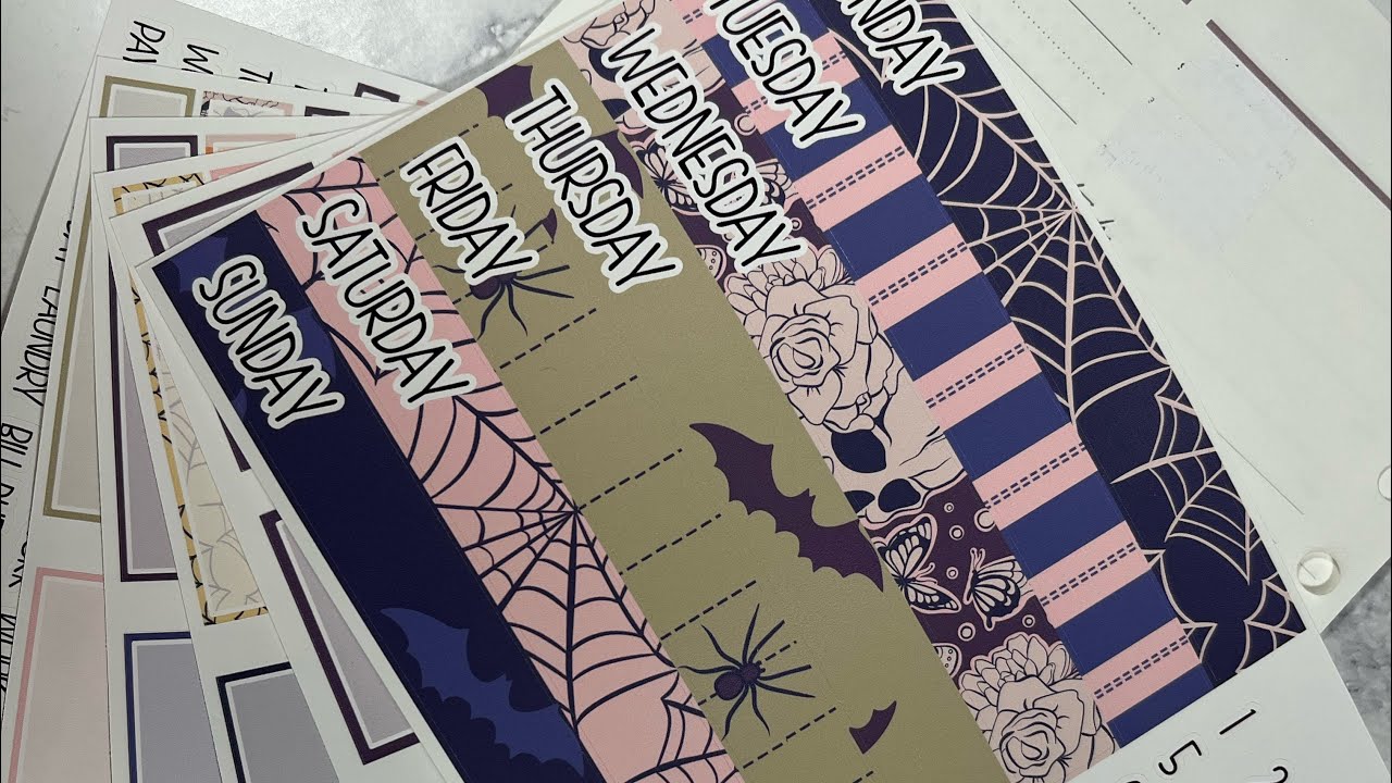 A5 Daily Duo PWM || Sept. 5-11 || Wonder Stickers Co.