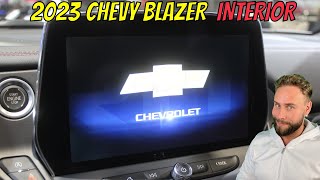 2023 Chevy Blazer: New 10-Inch Screen Up Close