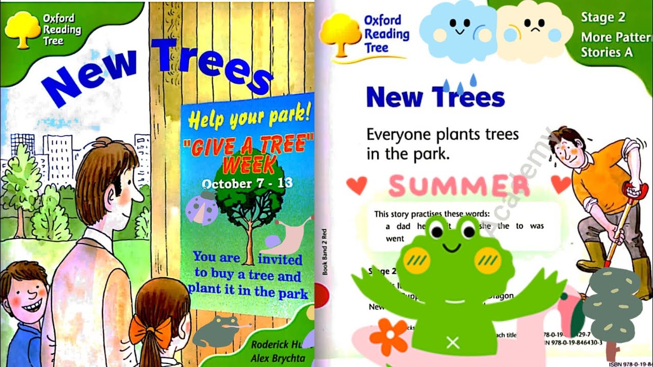 Kids Book Read Aloud New Trees 🌳 Oxford Reading Tree Stage 2 Magical Adventure of Forest