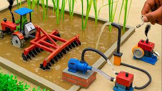 Diy mini motor water pump science project | Mini hand pump | diy tractor@PwnCreator