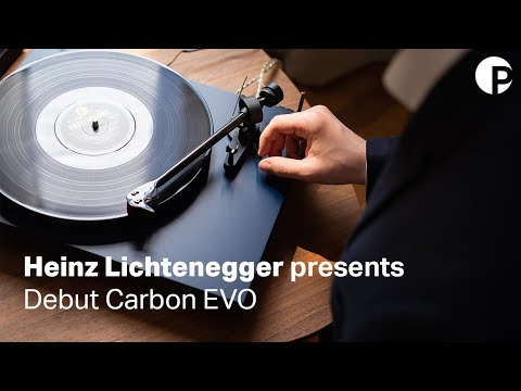 Heinz Lichtenegger presents Debut Carbon EVO | Pro-Ject Audio Systems