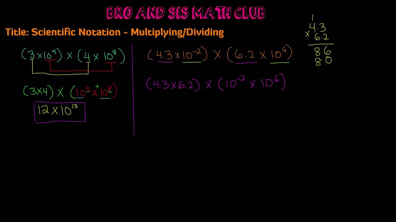 multiplying-dividing-in-scientific-notation-algebra-i-youtube
