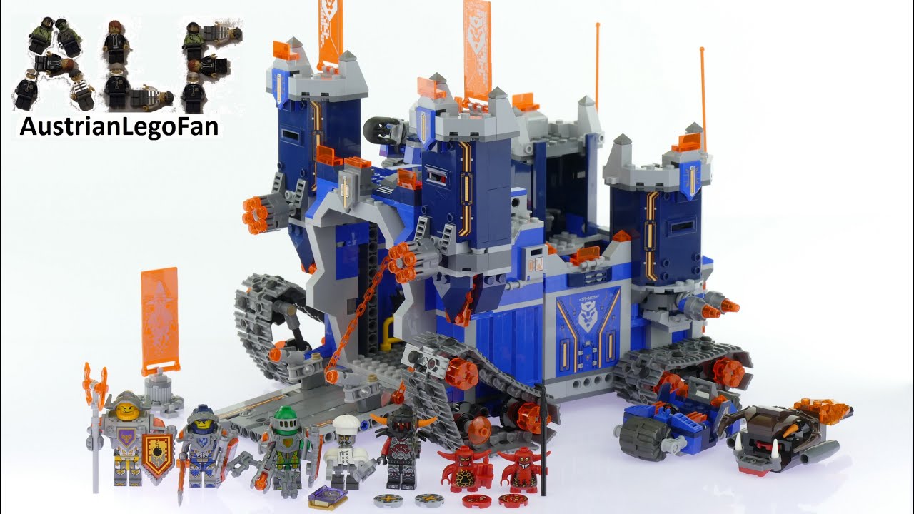 cirkulation for meget i dag Lego Nexo Knights 70317 The Fortrex - Lego Speed Build Review - YouTube