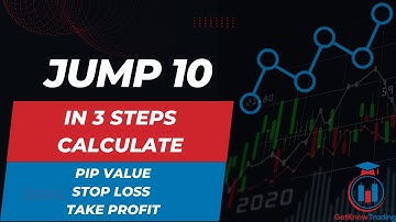 Jump 10 Index - Calculate the Pip Value and Stop Loss and Take Profit