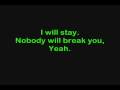 Marianas Trench - Beside You w/on-screen lyrics