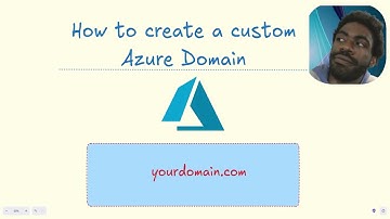 Azure - How to create a custom domain in Microsoft #Azure