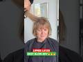 BOB UPPER LAYERS EASY BLOWOUT! 🔥🔥🔥 #blowout #blowup #bobhaircut #bob #hairstyle