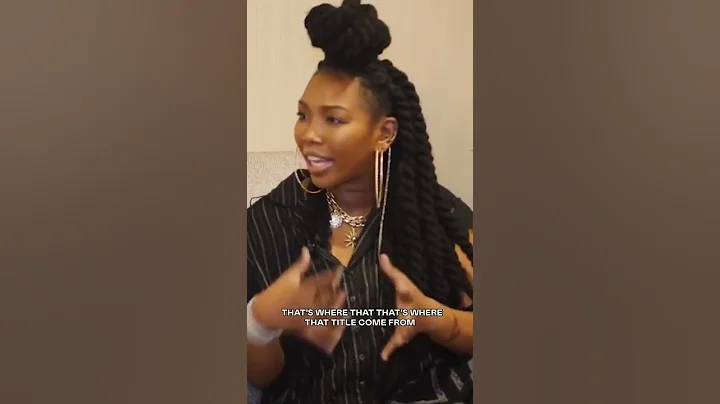 Because #brandy is not a #soprano , she is an #alto tenor!