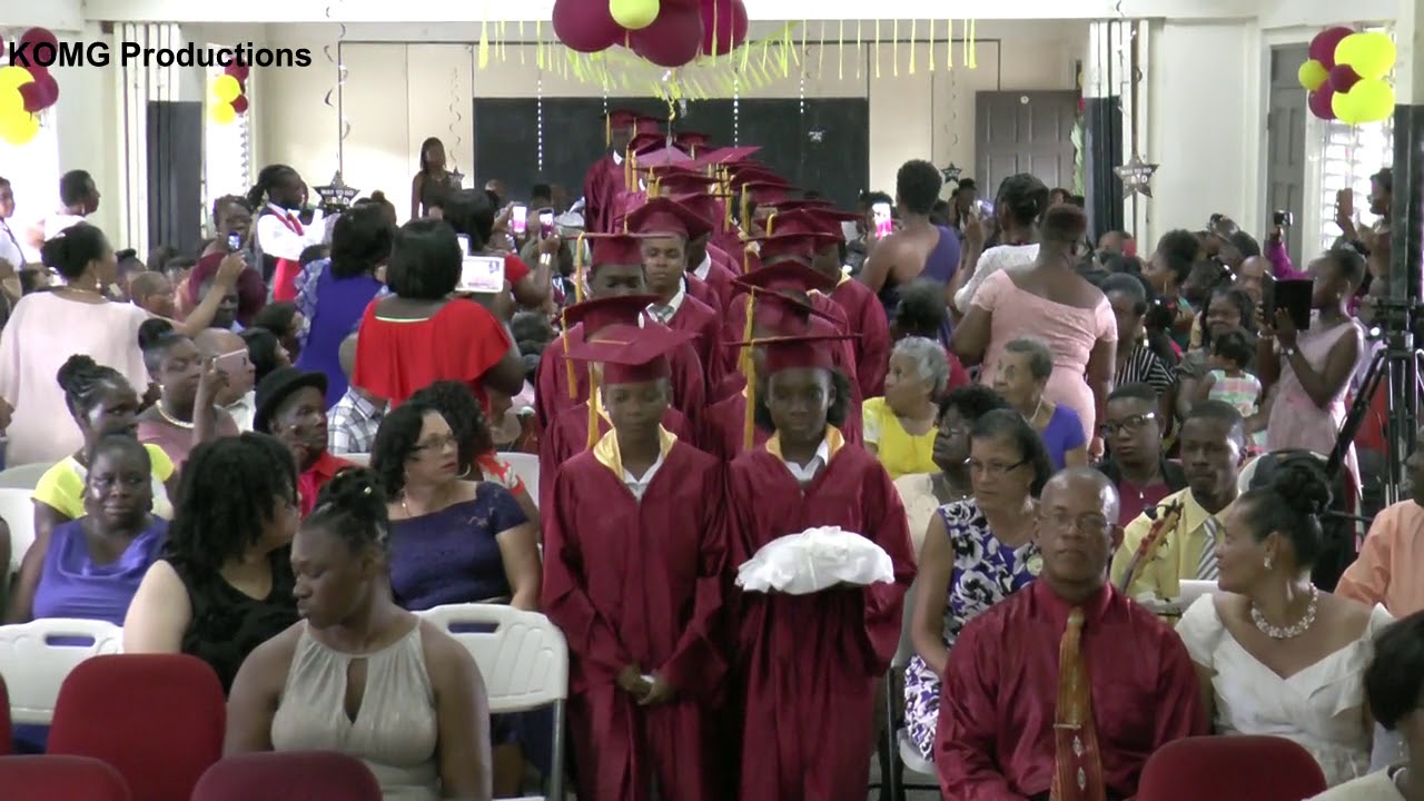 2018 Graduates Of Hillsborough Secondary School YouTube