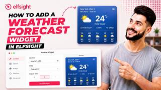 How to Add a Weather Forecast Widget in Elfsight in 2026 screenshot 2
