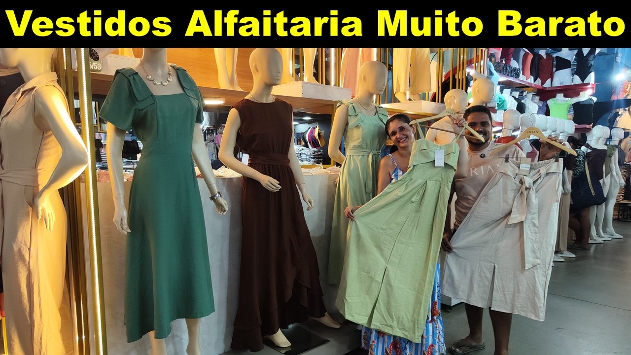 LINDOS VESTIDOS EM ALFAITARIA SENSORIAL E CONJUNTOS DIRETO DO FABRICANTE EM SANTA CRUZ DO CAPIBARIBE