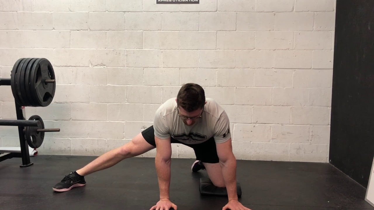 Single Leg Frog Stretch YouTube