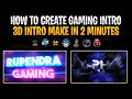 How to make gaming intro in 2021 🔥 | Panzoid Se Intro Kaise Banaye | Gaming Intro Kaise Banaye