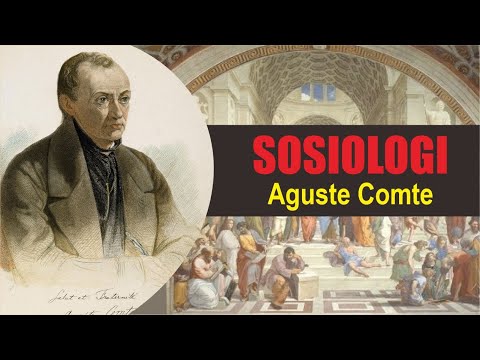 Aguste Comte: Sosiologi