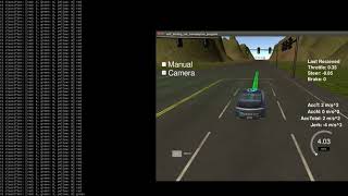 Self Driving Car Nano Degree - Term 3 Final project- Simulator Result screenshot 2