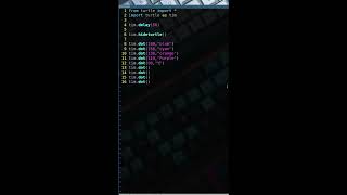 ASMR Programming - Turtle library  - no talking #shorts