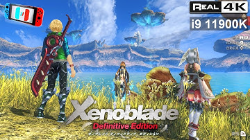 Xenoblade Chroncles DE | Any PowerUP ? | Ryujinx -New PR | 4K 60FPS Switch PC Emulation