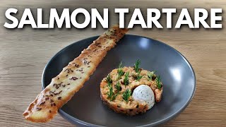 How to make SALMON TARTARE at home LIKE A PRO | Chef Majk