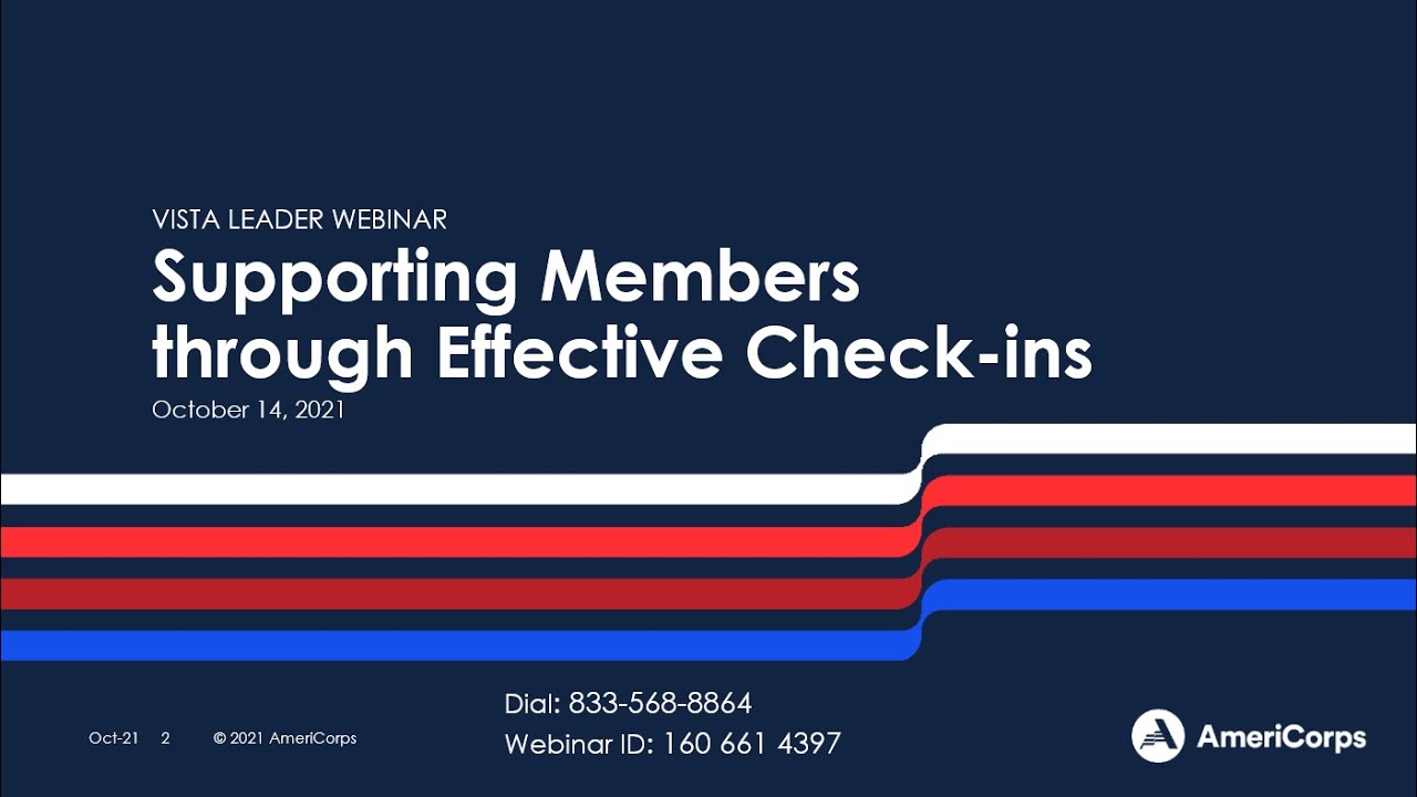 Supporting Members through Effective Check-ins (10/14/21) - YouTube