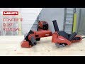 HOW TO assemble a Dust Removal System for Hilti concrete cutters