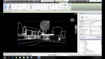 Creating 3d Views and Non Photo Realistic Exterior Rendering Part  1