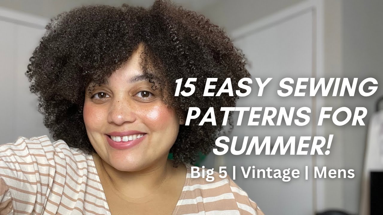 15 easy sewing patterns for Summer | beginner friendly sewing patterns ...