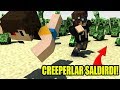 JONATHAN CREEPER SALDIRISINA UĞRADI! (USTA CREEPER) -Minecraft