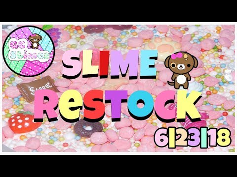 BETTER THAN THE LAST RESTOCK |SLIME RESTOCK JUNE 23 2018| JAVA CHIP SLIMES, & CLOUD CREME SLIME