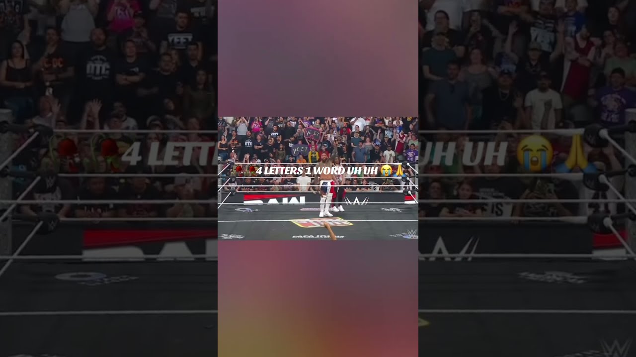4 LETTERS 1 WORD UH Wwe Shorts Jeyuso