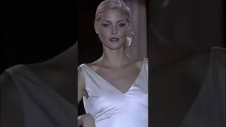 Nadja Auermann For Versace Ss 1995 Rtw.